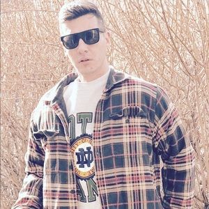 Vintage L.L. BEAN fleece lined Flannel Shirt L 🌲